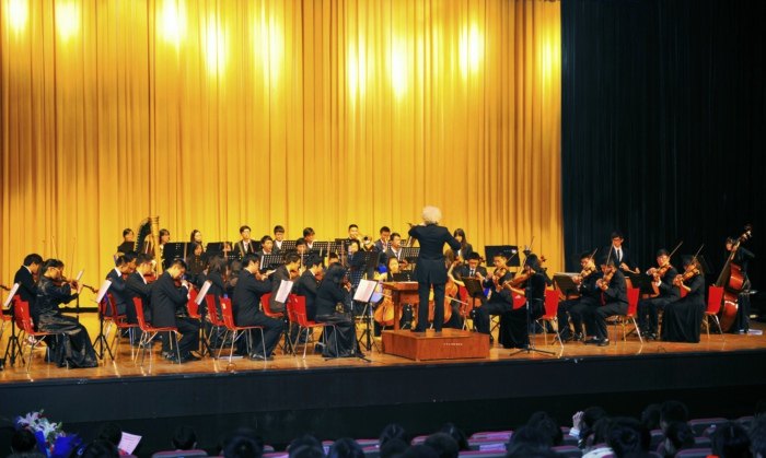 金陵學院舉辦“慶祝南京大學浦口校區啟用20周年暨金陵學院成立15周年交響音樂會”