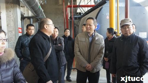 西安交通大學城市學院燃氣鍋爐進行特種設備綜合驗收