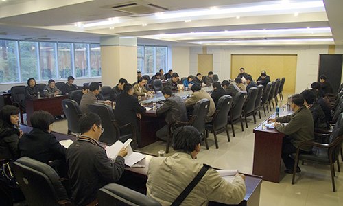 惠州學院舉行系部處負責人會議