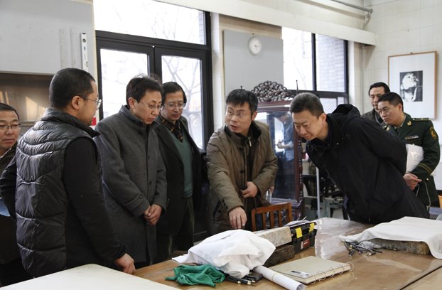 中央美術學院“平安校園”昨日檢查驗收