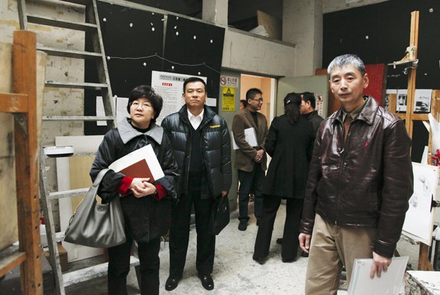 中央美術學院“平安校園”昨日檢查驗收