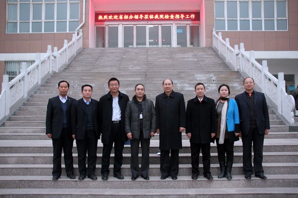 省招辦自考處領(lǐng)導(dǎo)蒞臨鄭州職業(yè)技術(shù)學(xué)院考察自考助學(xué)工作