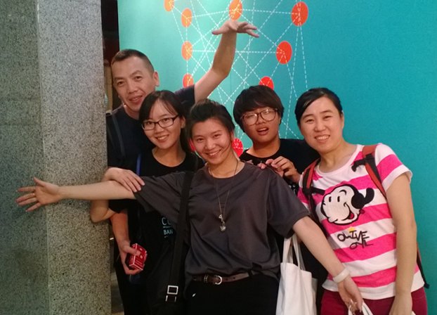 李帆帶隊赴泰國參加國際藝術與設計點評項目