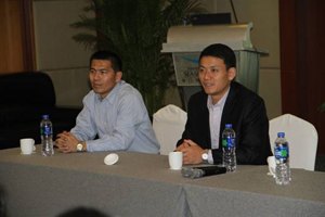 蕭繼虎副院長一行看望廈門實習生