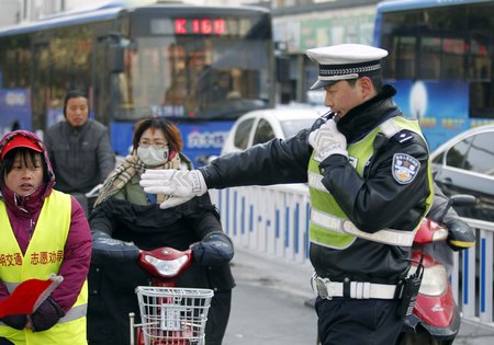 昔日體院學(xué)子今日最美交警