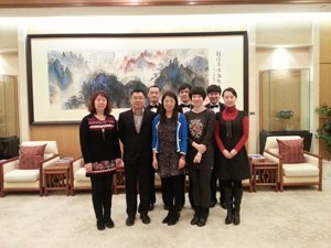 新春慰問送祝福 情意濃濃暖人心——魏凱副院長一行赴北京看望實習生