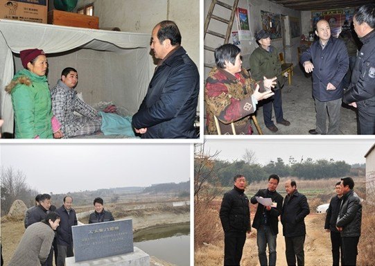 周應佳赴紅安調研湖北工業大學“三萬”活動