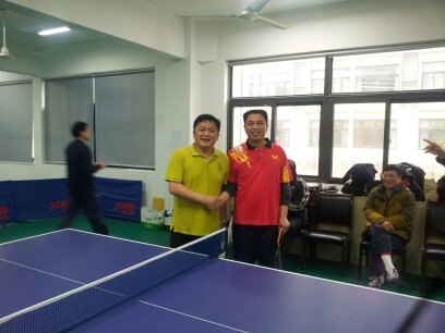 三峽大學科技學院與預警學院舉行乒乓球友誼賽