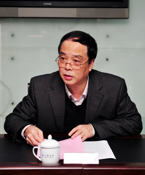 林俊德副市長來校調研電子商務教研工作