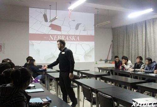 美國內布拉斯加林肯大學招辦Jake Hoy-Elswick先生來訪西安交通大學城市學院