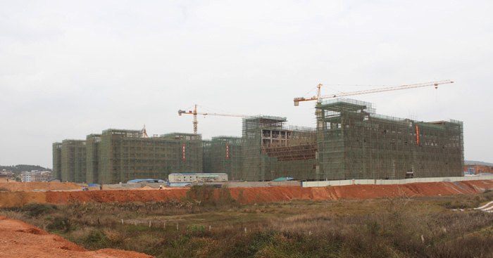 廣西師范學院五合校區一期工程建設工作扎實穩步推進