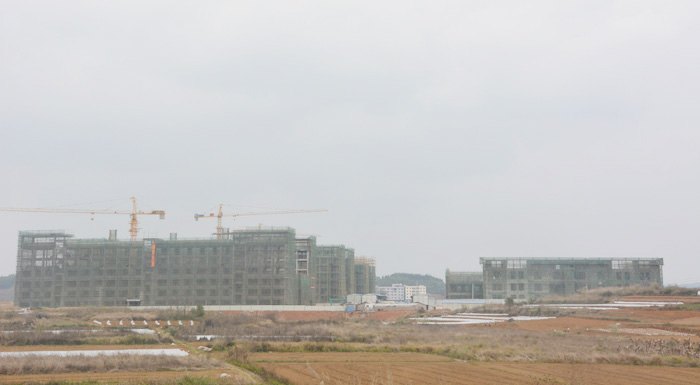 廣西師范學院五合校區一期工程建設工作扎實穩步推進