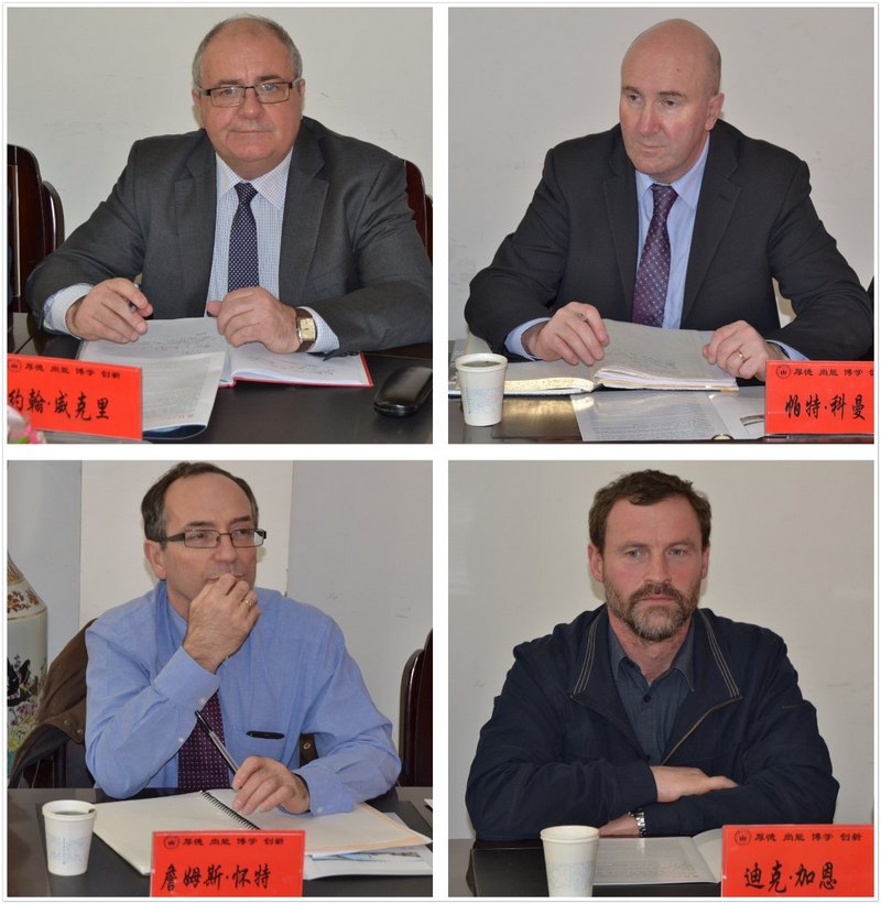 愛爾蘭塔拉理工學(xué)院代表來皖西學(xué)院洽談合作辦學(xué)事宜