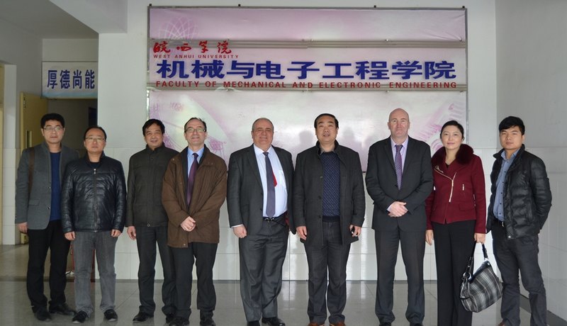 愛爾蘭塔拉理工學(xué)院代表來皖西學(xué)院洽談合作辦學(xué)事宜