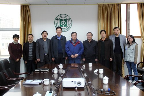 美國(guó)耶魯大學(xué)宋雅杰教授來院考察參觀