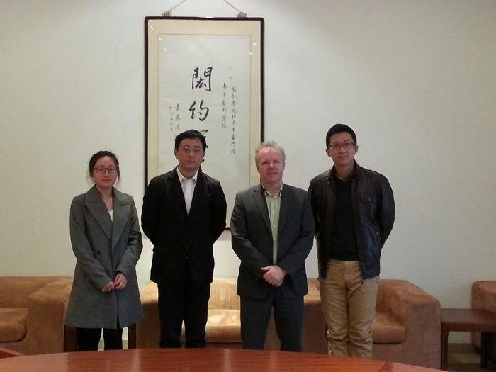 倫敦城市大學Stephen Cottrell教授到訪南京藝術學院推進聯合辦學項目