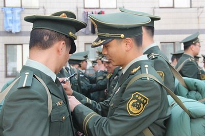 10級國防生赴武警福建森林總隊當兵實習鍛煉