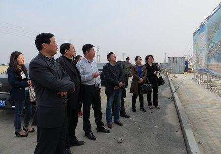 金則新副書記一行赴臺州灣循環經濟產業集聚區考察調研