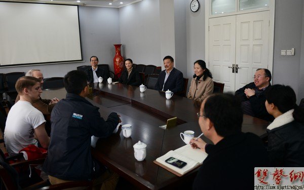 美國賓州印第安納大學胡德教授一行到影視學院講學