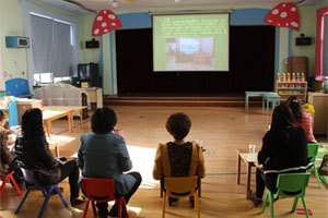 歷下區教育局檢查團來山東旅游職業學院幼兒園進行2013年度年檢工作