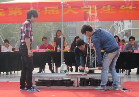 臺州學院舉行第七屆大學生結構設計競賽