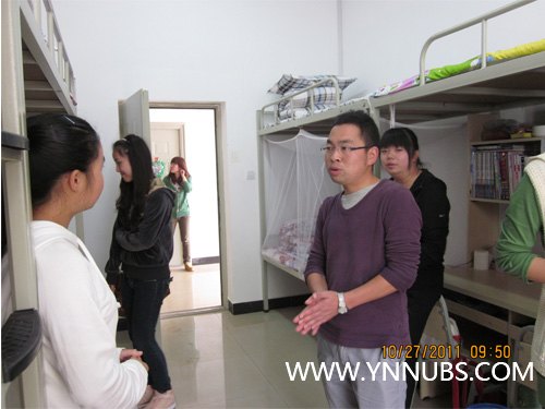 財務管理學院舉行“楊林校區(qū)優(yōu)秀宿舍評比”活動