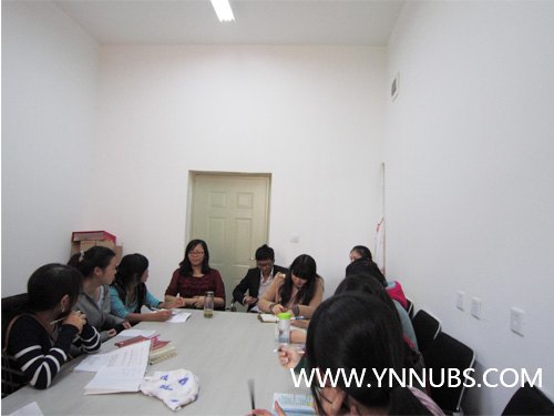中文系召開楊林校區新生座談會