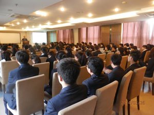 美國皇家加勒比郵輪公司來訪山東旅游職業學院