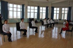 寧夏郵儲銀行派員到山東旅游職業學院參加禮儀培訓