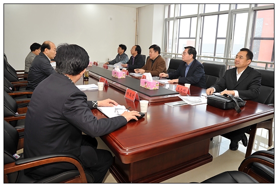 省教育廳高校大學生思想政治教育工作檢查組蒞臨晉中學院檢查工作