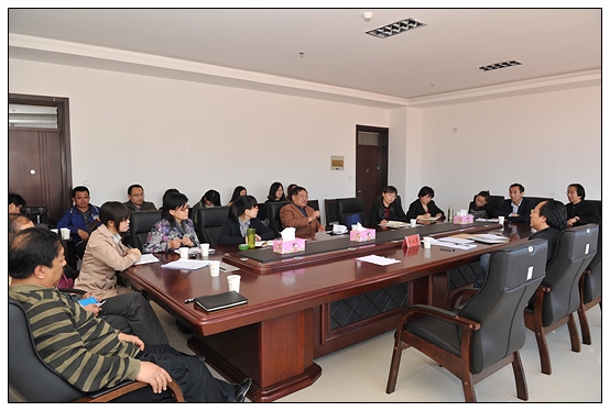 省教育廳高校大學生思想政治教育工作檢查組蒞臨晉中學院檢查工作