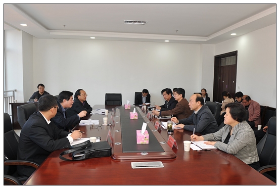 省教育廳高校大學生思想政治教育工作檢查組蒞臨晉中學院檢查工作