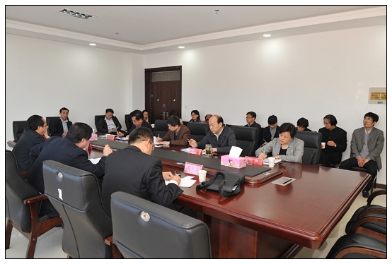 省教育廳高校大學生思想政治教育工作檢查組蒞臨晉中學院檢查工作