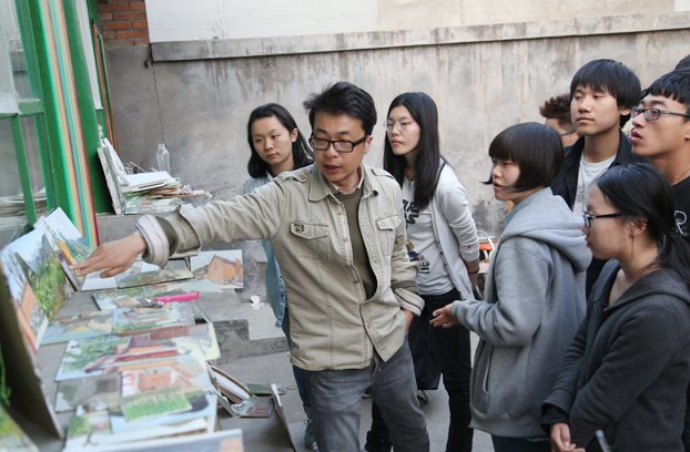 #采訪手記# 與藝術結緣的大榛峪村