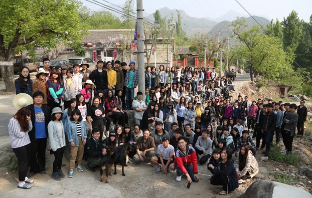 #采訪手記# 與藝術結緣的大榛峪村