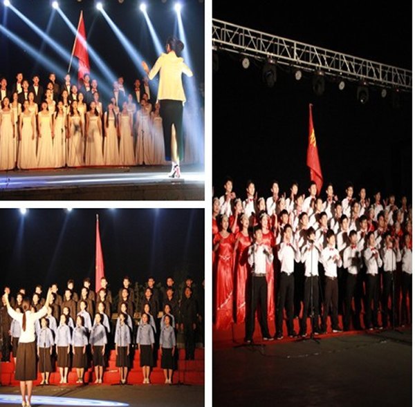 用青春舞動旋律 用歌聲唱響廉潔——記皖西學院2013級五四合唱比賽