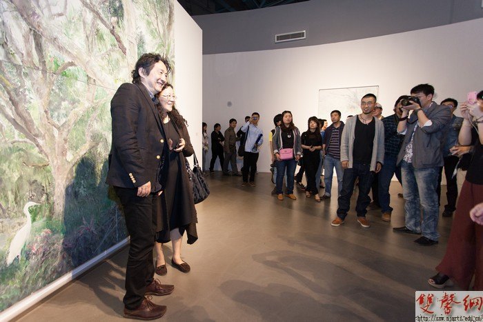 何多苓、毛焰2014年雙個展開幕
