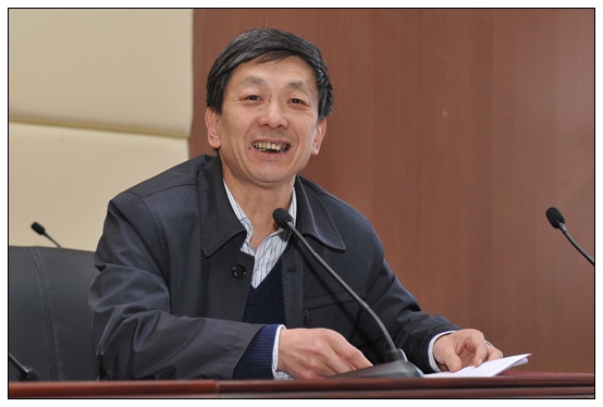 邸敏學教授應邀來晉中學院作專題報告