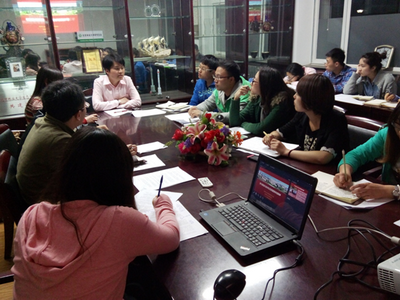 研究生骨干集體學習習近平五四講話精神