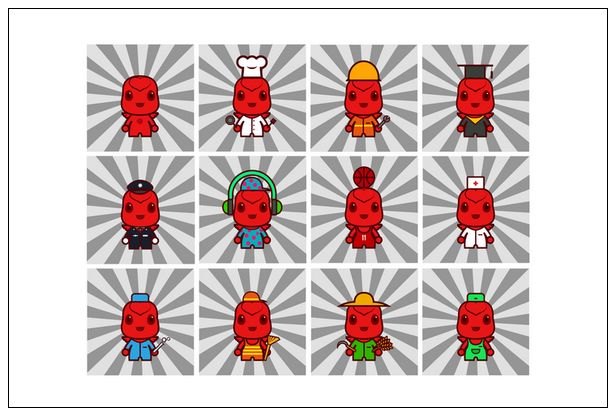 設計學子獲中國夢幸福公仔卡通形象大賽桂冠