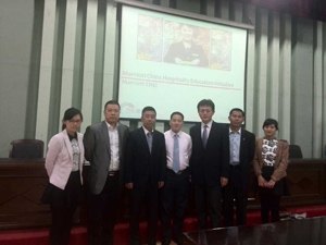 廣州麗思卡爾頓酒店餐飲專家周先勝來山東旅游職業學院講座