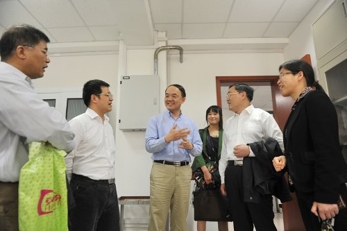 國家基金委領導來上海電力學院調研指導工作