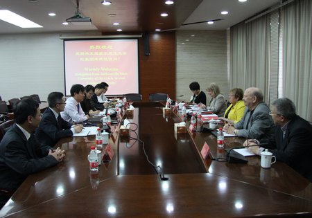 陳光亭副校長會見杰克遜威爾州立大學代表團