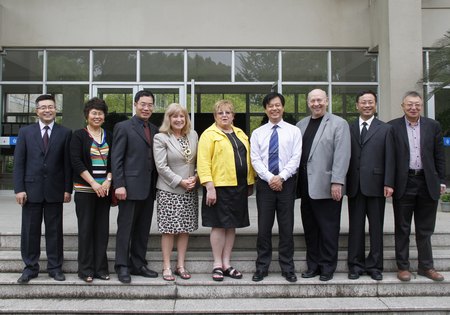 陳光亭副校長會見杰克遜威爾州立大學代表團