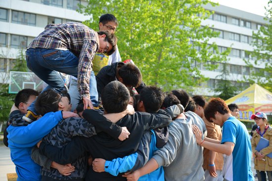 科技文化藝術節系列活動——機械工程學院舉辦第六屆全民超人運動會